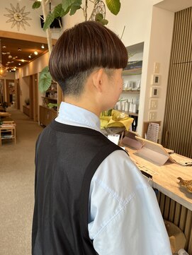 ブレンド(BLEND) 刈り上げマッシュ