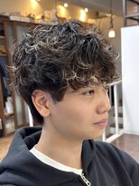 スタジオフォーエイチ(STUDIO 4H)&nbsp;無造作マッシュ/シャドウパーマ/波巻きパーマ/ラウンドマッシュ