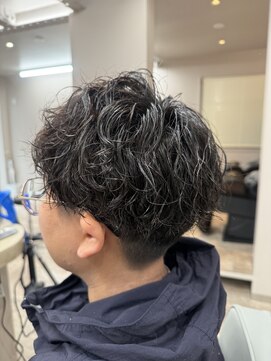 パーマ/ナチュラルブラウン/髪質改善/三軒茶屋