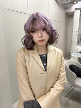 ジェム(GEM) 【hinana】ラベンダー×ブラウン