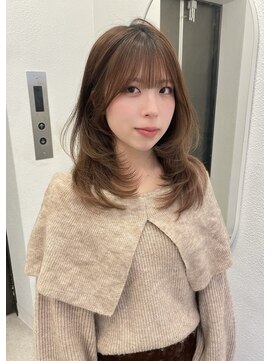 ボタン ハカタ(VOTAN hakata) 小顔に見える顔周りカット/レイヤーカット