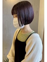 ラーム 松江学園店(rame)&nbsp;暖色ボブヘア