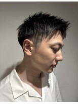 オールデイハローズ 草津店(ALL DAY HELLO'S) メンズツーブロック×束感ショート♯58滋賀草津