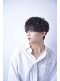  men'shair/波巻きツイストスパイラル/ニュアンスパーマ