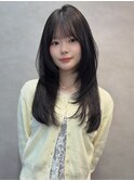 【 銀座/東京 】顔周りレイヤー/ハッシュカット/レイヤーカット