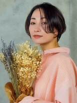トリコバイフェイス (Trico by FACE)&nbsp;ショートカット/ショートボブ/白髪ぼかし/   30代/40代/50代