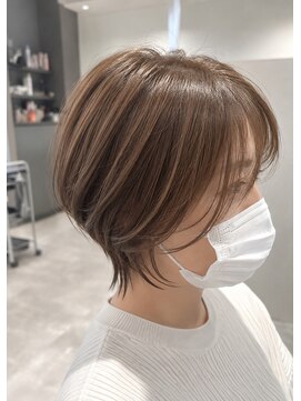 シャルムドゥグランシー(CHARME de granci.) 大人くびれショートボブ