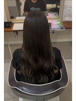 シエル 大名店(CIEL)&nbsp;リタッチ縮毛矯正で自然なストレート×巻ける柔らかロング