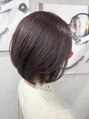 エーバイフー 江坂店(A BY WHO) レイヤーボブ×ベージュカラー《トリートメント/江坂》