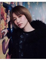 ニコヘアー(niko hair) ハイトーンボブスタイル▽LINEID@vey3047y