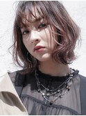 20代30代★エレガントなツヤ感ブラウンアッシュ×大人ボブ