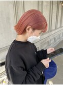 タッセルボブ×チェリーカラー