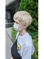 リガナッツ 池袋店(Riganuts)&nbsp;ホワイトマッシュ ホワイトブロンドマッシュ