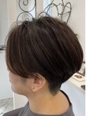 イケメンショート女子×ジェンダーレスヘア