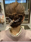お呼ばれアレンジスタイル☆