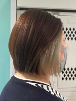 マティーナ ヘアー 池袋(Matina hair)&nbsp;【ボブ×ベージュイヤリングカラー】20代30代40代