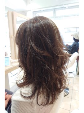 ブロッサム 若葉店(Blossom) ロングレイヤー ハイライト