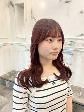 カムジーヘッドカミノウラ(COMEGHEAD KAMINOURA) ブリーチなしpink color