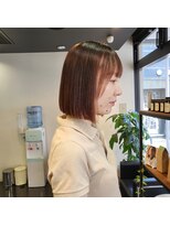 スタイル 茅ヶ崎店(STYLE) 【零也】ぱつっとボブと髪質改善縮毛矯正☆