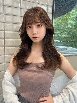 リリー(Lilley) 【lilley 稲永麻衣】顔周りカット+レイヤーカット+天神韓国ヘア