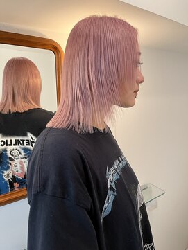 プネル 渋谷(PUNEL) ピンクカラー/ブリーチカラー/ケアブリーチ/ブリーチ