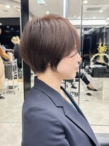 ハルキミナト ジャパン トウキョウ(HARUKI MINATO japan TOKYO)&nbsp;30代40代50代耳かけショート前髪なしハンサムショートカット