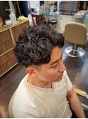 メンズスパイラルショート HOMMEHAIR2nd江ヶ崎