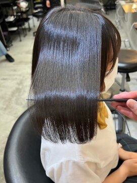 ロンドワン 三宮元町(Lond one) 美髪ストレートヘア/髪質改善「ストレートパーマ/イノアカラー