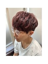 アトリア 横浜(Atria)&nbsp;束感カット×ハイライト　ピンクブラウン