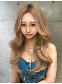 ★清楚ギャルが爆誕/テンションの上がるシャンパンベージュ★