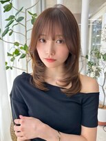 レイリー 原宿 表参道(Rayreee)&nbsp;レイヤーカット/レイヤー/韓国ヘア/似合わせ/顔周り