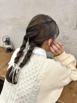 ヘアー ミュゼ 柱店(HAIR Musee) グレージュ