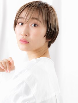 ドクターズ サロン ラブ(Dr's Salon LAB) シールスルーバングハイライト丸みショートb古河10代20代30代