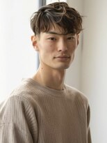 アルトリスト(Altruist Aging×HAIR&SPA)&nbsp;ブルーブラックスパイキーショートサーフカールフェザーパーマ