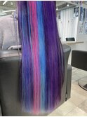 プロセカ ユニコーンカラー 紫陽花 パープル 水色 ピンク