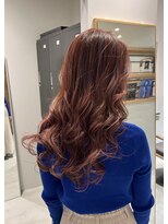 シアン 矢場町店(CYAN.)&nbsp;細めハイライト×ピンクカラー