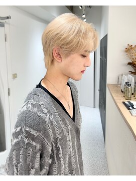 メンズペレ 渋谷(MEN'S PELE) ニュアンスパーマ/韓国マッシュ/スパイキーショート/渋谷