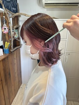 マウナ ヘアー(MAUNA HAIR) インナーカラー