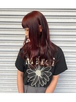 ブレス(bless) ブリーチなしWカラー/ワインレッド