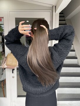 アンダーバーホワイト 阪神西宮店(_WHITE) 透明感カラーシアーブラウン