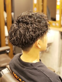 スター(STAR)の写真/【あま市】セットしやすく、ハイクオリティな仕上がり◎後悔させないパーマ★メンズパーマの最旬Styleを！