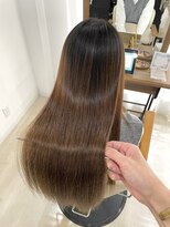 美髪専門サロン バイ マイル(美髪専門サロン by mile)&nbsp;ブリーチ複数回履歴の縮毛矯正【美髪矯正】