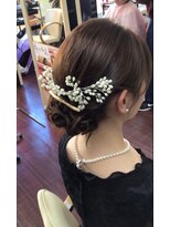 ヘアサロン ユニティ(Hair Salon Unity)&nbsp;カールシニヨン