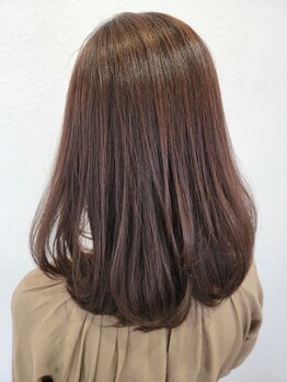 ノヴェル 旭ヶ丘店(NOVEL)の写真/【気になり始めた白髪も上品な味で綺麗な色味に!伸びても目立ちにくい染め方などおしゃれに楽しめる】