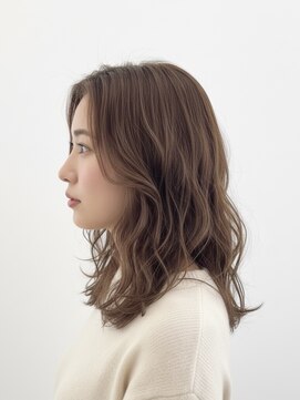 ビュートリアム265(BEAUTRIUM 265) #20代30代セミロングニュアンスゆるふわウェーブパーマ銀座