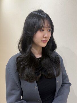 シェノン サントル(CHAINON CENTRE) 黒髪/クラゲヘアー/オリーブグレー/小顔/ココアベージュ/梅田