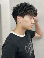 ネクストメンズ 表参道(NEXT men's)&nbsp;MEN’S HAIR/サーフカール/刈り上げセンターパート/渋谷