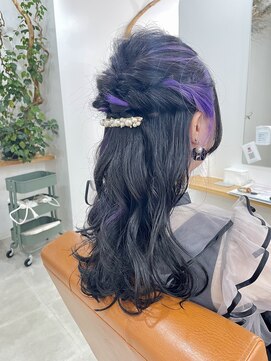 シーバイトリコ 市川(SEA by tricot) インナー/イヤリング/バイオレットカラー