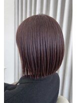 サイクル(CYCLE)&nbsp;伊勢崎/着物ヘア／大人ガーリー/ダークアッシュ/似合わせカット