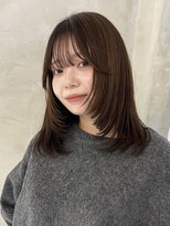 ニコ トウキョウ ヨコハマ(nico) 顔まわりカット/切りっぱなし/ミディアム/切りっぱなし/ボブ